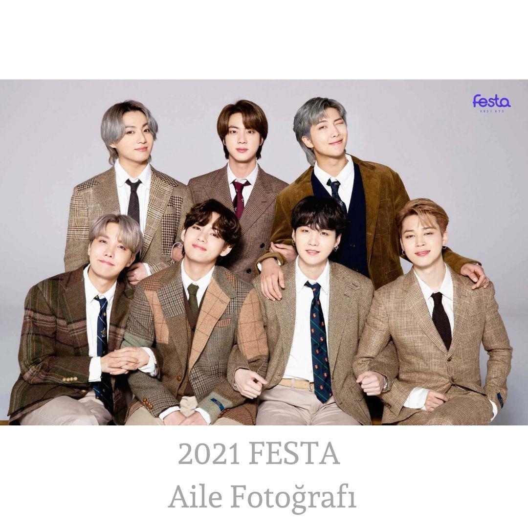 bts festa aile fotoğrafı 2021 yılı