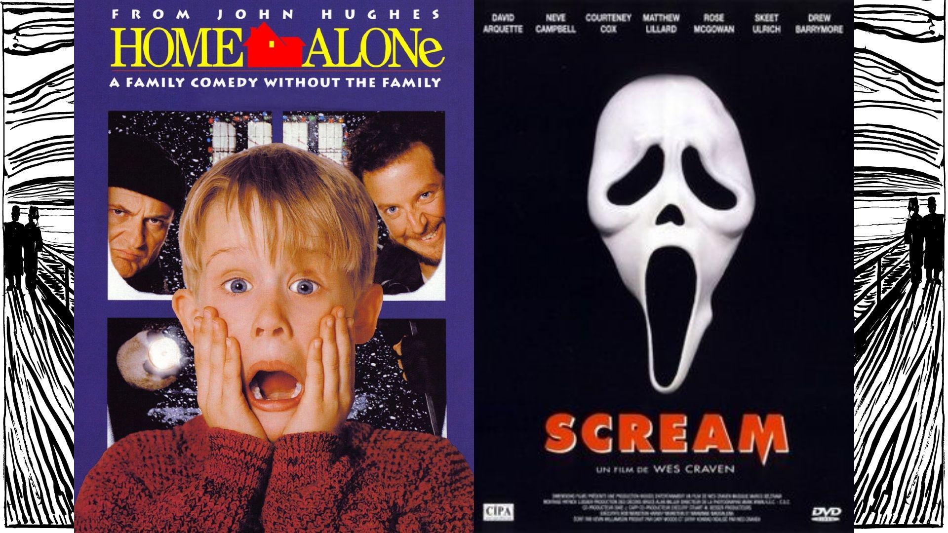 munch tablolarından esinlenen 2 film, scream ve home alone