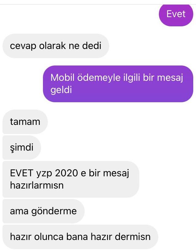 1000tl mobil ödeme dolandırılığı ekran alıntısı