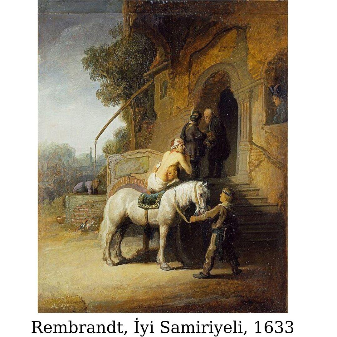 rembrandt, iyi samiriyeli tablosu