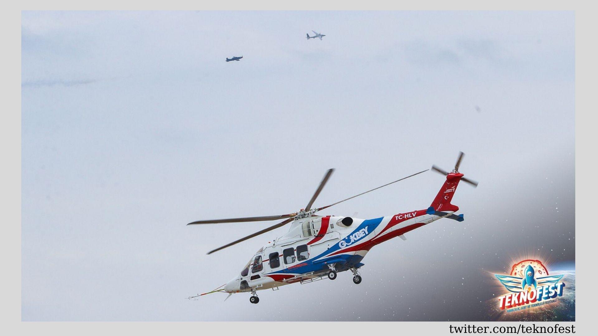 teknofest gösterileri helikopter